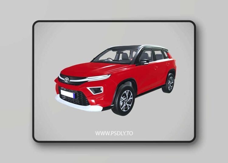 Toyota Urban Cruiser Hyryder 3D Model 1 Toyota Urban Cruiser Hyryder 3D Model