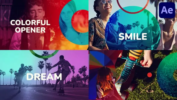 Videohive - Colorful Opener for After Effects - 58354553 1 Videohive - Colorful Opener for After Effects - 58354553