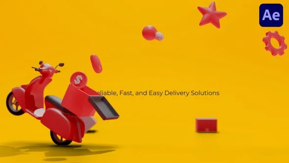 Videohive - Express Delivery Opener - 58275824 1 Videohive - Express Delivery Opener - 58275824