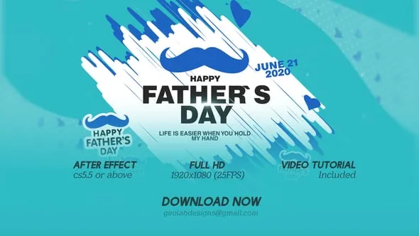 Videohive - Fathers Day Titles l Fathers Day Wishes l Fathers Day Template l World Best DAD l DAD Wishes - 27385509 1 Videohive - Fathers Day Titles l Fathers Day Wishes l Fathers Day Template l World Best DAD l DAD Wishes - 27385509