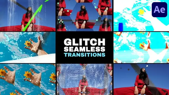 Videohive - Grunge Glitch Seamless Transitions | After Effects - 58336328 1 Videohive - Grunge Glitch Seamless Transitions | After Effects - 58336328