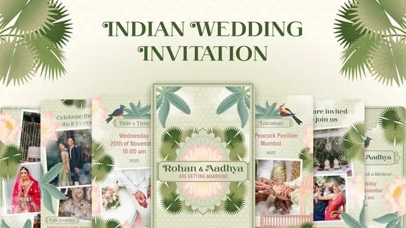 Videohive - Indian Wedding Invitation - 58590805 1 Videohive - Indian Wedding Invitation - 58590805