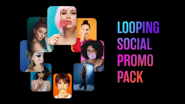 Videohive - Looping Social Promo Pack - 58343121 1 Videohive - Looping Social Promo Pack - 58343121
