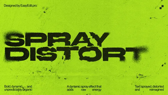 Videohive - Spray Distort Typography - 58388416 1 Videohive - Spray Distort Typography - 58388416