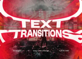 Videohive - Text Transitions - 58604846