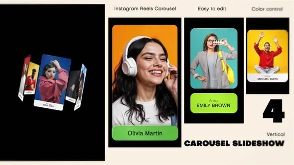 Videohive - Vertical Carousel Instagram Reels - 58273210 1 Videohive - Vertical Carousel Instagram Reels - 58273210