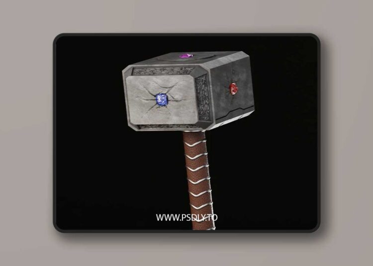 Yosh Studios – Infinity Hammer Mjolnir Thor Hammer – 3D Print 1 Yosh Studios – Infinity Hammer Mjolnir Thor Hammer – 3D Print