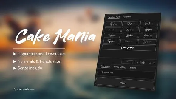 Videohive - Animated Typeface - Cake Mania - 58371636 1 Videohive - Animated Typeface - Cake Mania - 58371636
