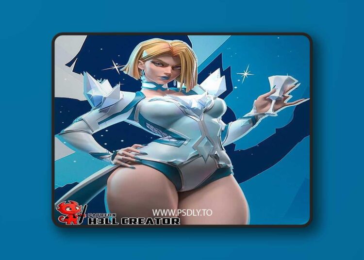 H3LL creator – Marvel – Emma Frost – 3D Print 1 h3LL creator – Marvel – Emma Frost – 3D Print