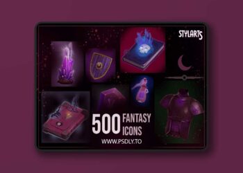 500 Fantasy Icons v1.0