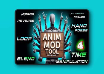 ANIM MOD TOOL [Animation Modifier: blend, mirror, reverse Animations and Mocap]