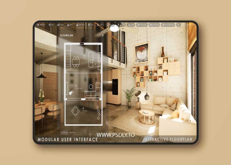 ArchViz User Interface 3 (4.26 – 4.27 and 5.0) for Unreal Engine 1 ArchViz User Interface 3 (4.26 – 4.27 and 5.0)