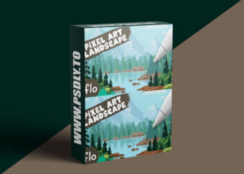 Art With Flo - VIDEO TUTORIAL: Pixel Art Landscape