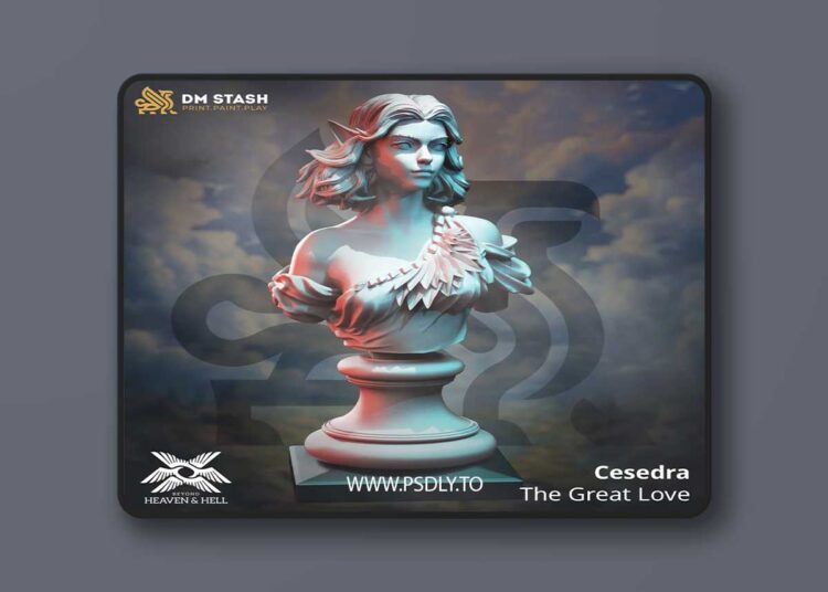 Cesedra – The Great Love Bust – 3D Print 1 Cesedra – The Great Love Bust – 3D Print