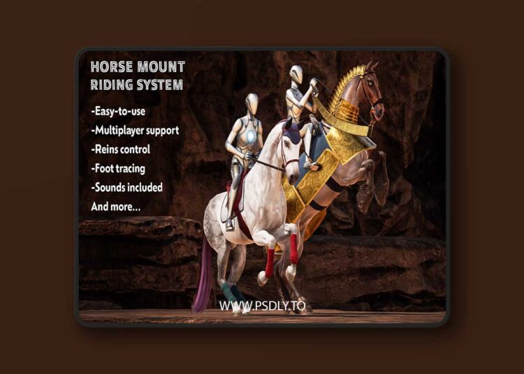 Complete Horse Riding System: Rideable Mount (5.0 – 5.6) 1 Complete Horse Riding System: Rideable Mount (5.0 – 5.6)