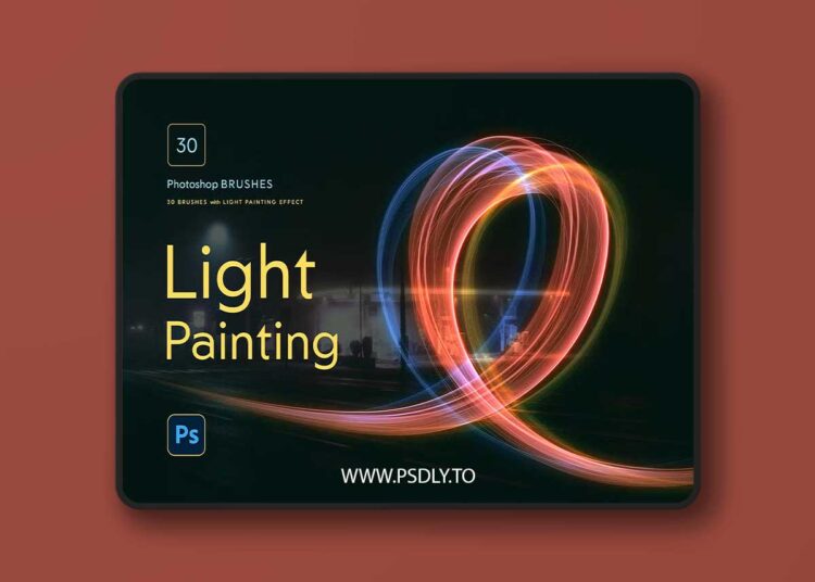 Creativemarket - Light Painting Photoshop Brushes 1 Creativemarket - Light Painting Photoshop Brushes