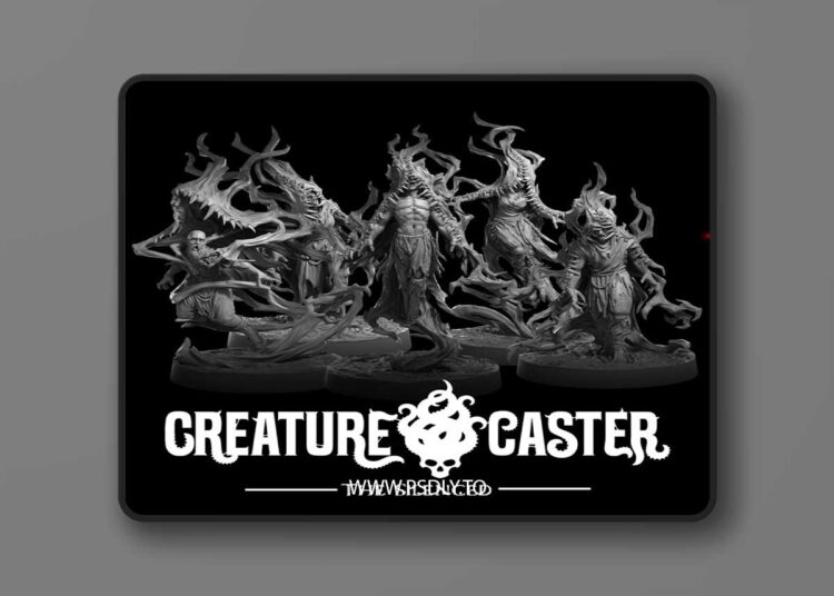 Creature Caster – The Silenced – 3D Print 1 Creature Caster – The Silenced – 3D Print