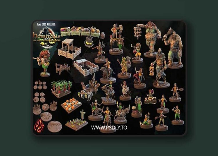 Crippled God Foundry – Hobbitdale And Unexpected Encounter – 3D Print 1 Crippled God Foundry – Hobbitdale And Unexpected Encounter – 3D Print