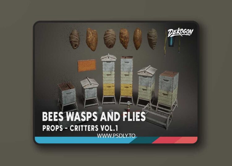 Critters VOL.1 - Bees Wasps Flies (Nanite and Low Poly w/Particle) 1 Critters VOL.1 - Bees Wasps Flies (Nanite and Low Poly w/Particle)