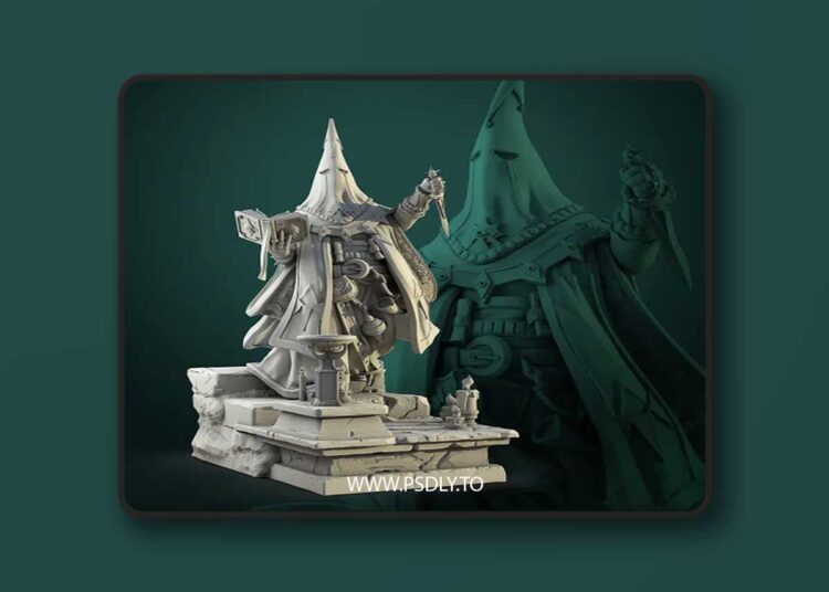 Cultist Executioner – 3D Print 1 Cultist Executioner – 3D Print