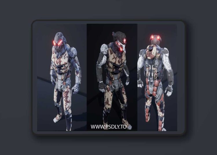 Cyborg Soldier V2 (4.16+) for Unreal Engine 1 Cyborg Soldier V2 (4.16+)