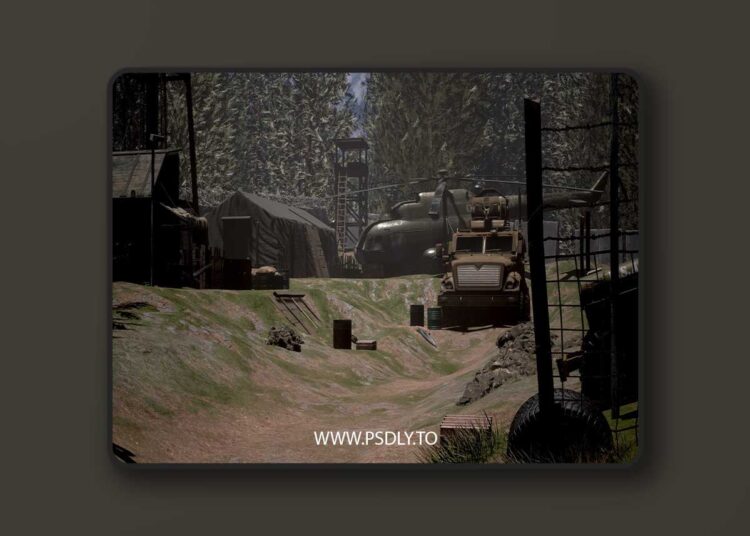 Deserted Military Outpost in the Forest Environment (5.4) 1 Deserted Military Outpost in the Forest Environment (5.4)