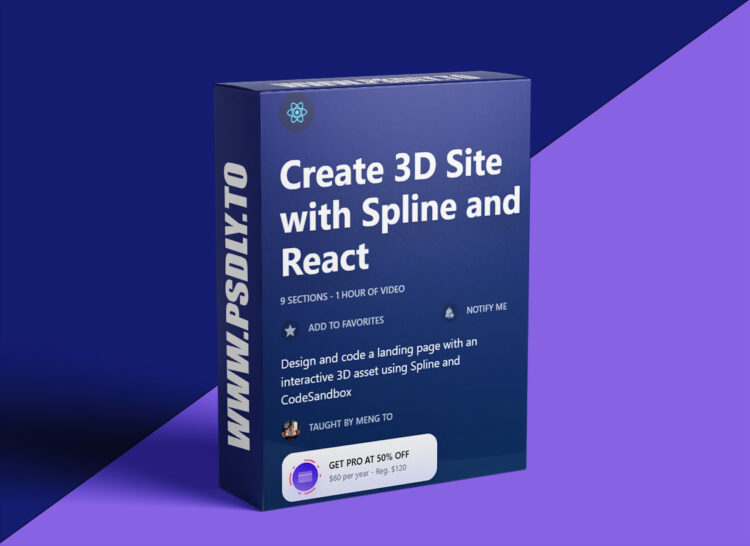 DesignCode - Create 3D Site with Spline and React 1 DesignCode - Create 3D Site with Spline and React