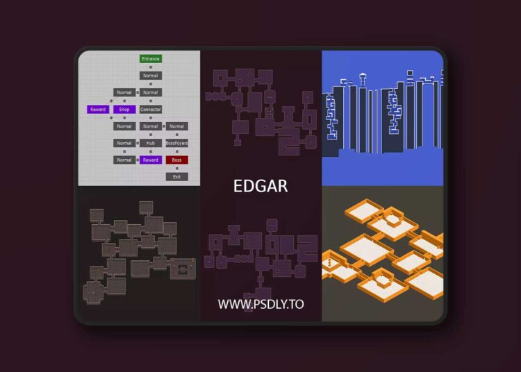 Edgar Pro - Procedural Dungeon Generator v2.0.10 1 Edgar Pro - Procedural Dungeon Generator v2.0.10