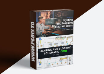 Filmmakers Academy - Lighting and Blocking Diagram Icons