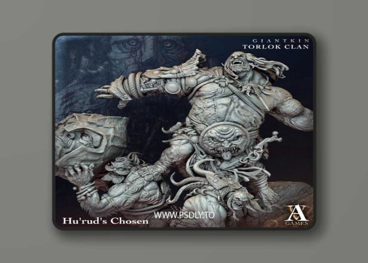 Giantkin Torlok Clan – Hu’rud’s Chosen – 3D Print 1 Giantkin Torlok Clan – Hu’rud’s Chosen – 3D Print
