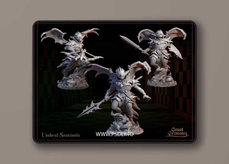 Great Grimoire – Umbral Sentinels – 3D Print 1 Great Grimoire – Umbral Sentinels – 3D Print