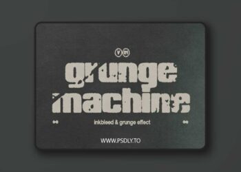 Grunge Machine - Inkbleed & Grunge Action for Photoshop