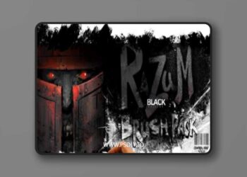 Gumroad - RAZUM BRUSH PACK BLACK EDITION PROCREATE