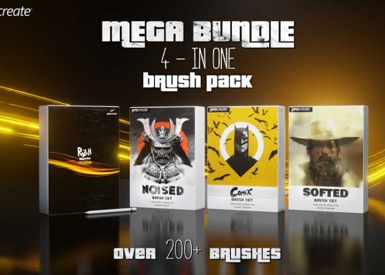 Gumroad - RAZUM_INC MEGA BUNDLE PREMIUM FOR PROCREATE 5 (4 in 1) 1 Gumroad - RAZUM_INC MEGA BUNDLE PREMIUM FOR PROCREATE 5 (4 in 1)