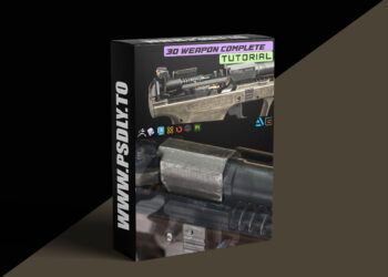 Gumroad – 3D Weapon Tutorial for Portfolio