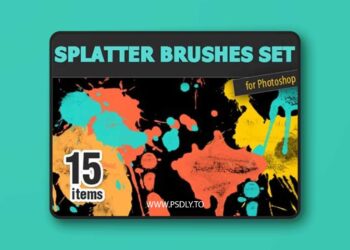 Inkydeals - Grunge Brushes Mega Set: 330 High-Quality Brushes