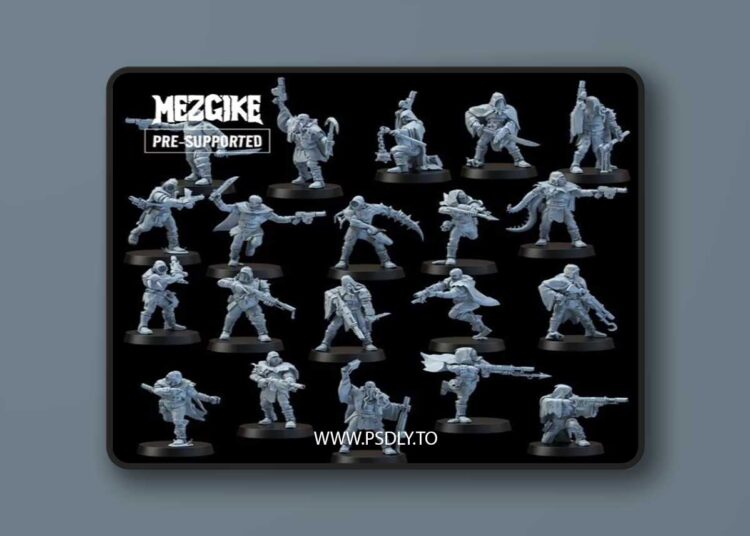 Mezgike – Cultists of the dredge – 3D Print Model STL 1 Mezgike-–-Cultists-of-the-dredge-–-3D-Print-Model-STL