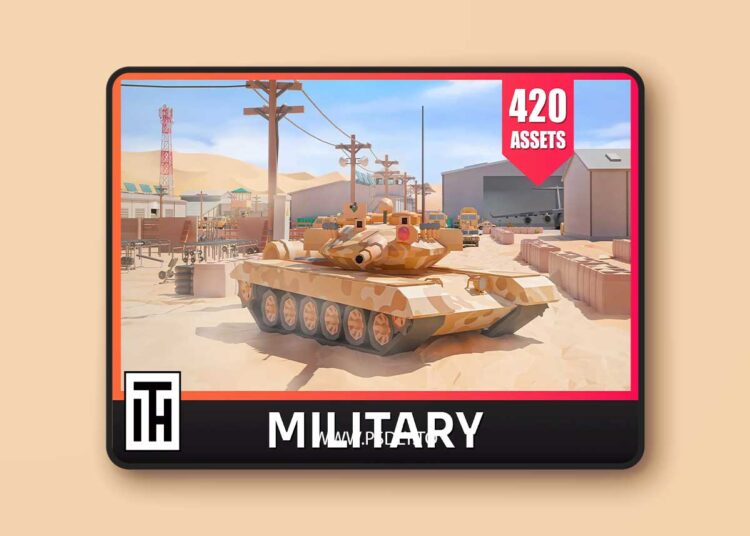 Military - Low Poly 3D Models Pack v2.1 1 Military - Low Poly 3D Models Pack v2.1