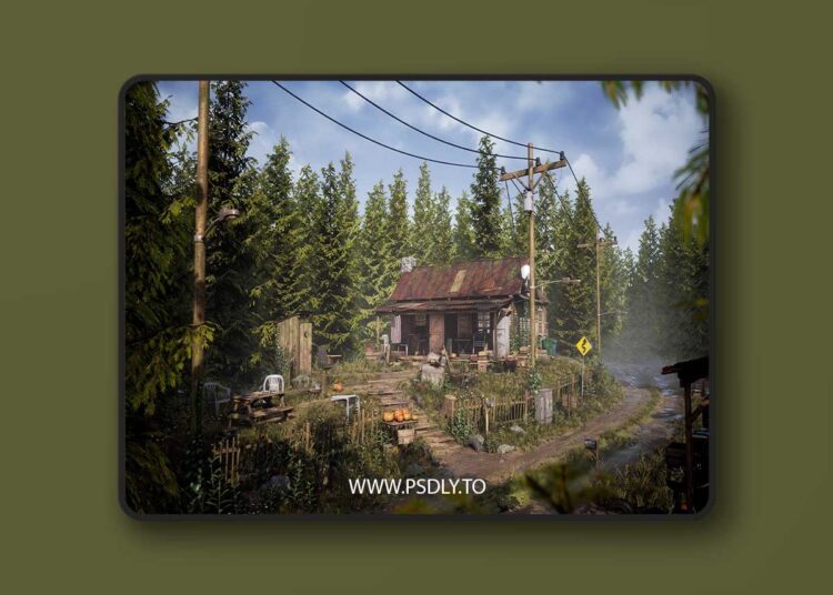 Modular Rural Cabin (4.27+) for Unreal Engine 1 Modular Rural Cabin (4.27+)