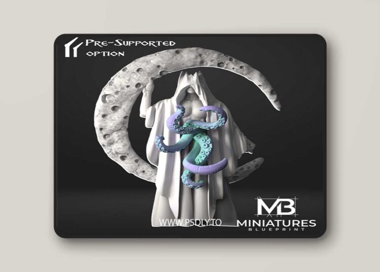 Moon Queen – 3D Print 3D Model 1 Moon Queen – 3D Print 3D Model