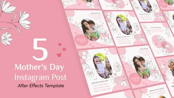 Videohive - Mothers Day Instagram Post - 52163139 1 Mothers Day Instagram Post - 52163139