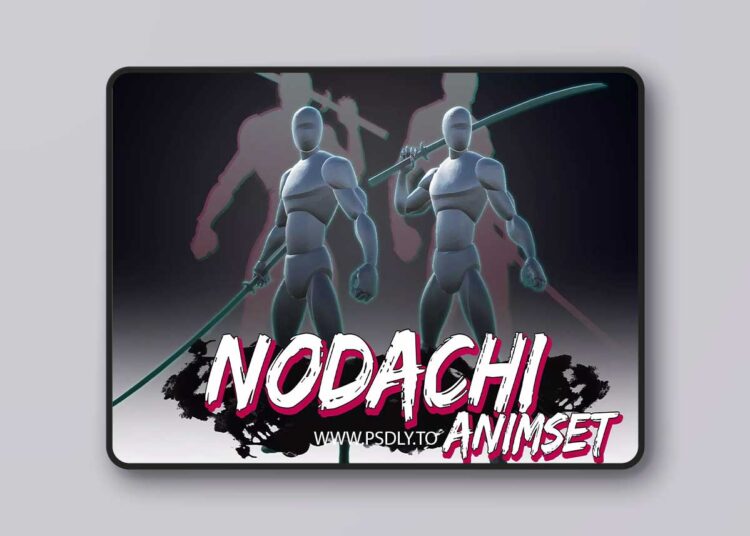 Nodachi AnimSet v1.1 for Unreal Engine 1 Nodachi AnimSet v1.1