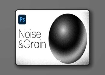 Noise & Grain Brushes Pack for Photoshop