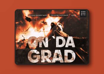 ON DA GRAD - 20 Photoshop Gradients