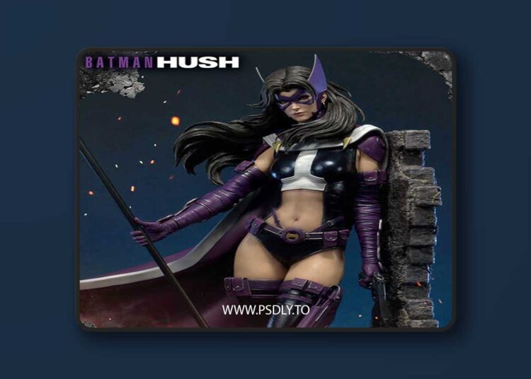 Prime 1 Studio – Batman Hush – Huntress – Sculpt Cape Edition – 3D Print 1 Prime 1 Studio – Batman Hush – Huntress – Sculpt Cape Edition – 3D Print