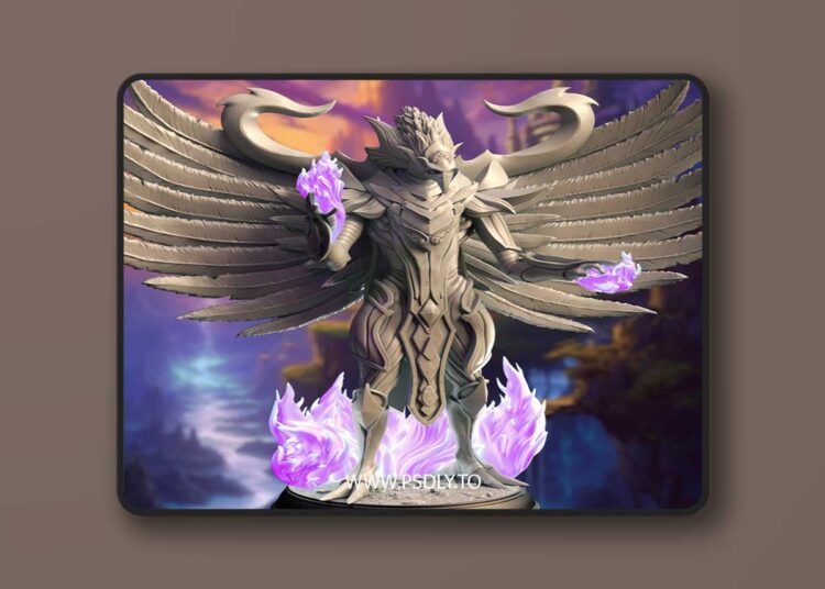 Quisterian – Arcane Phoenix – 3D Print 1 Quisterian – Arcane Phoenix – 3D Print