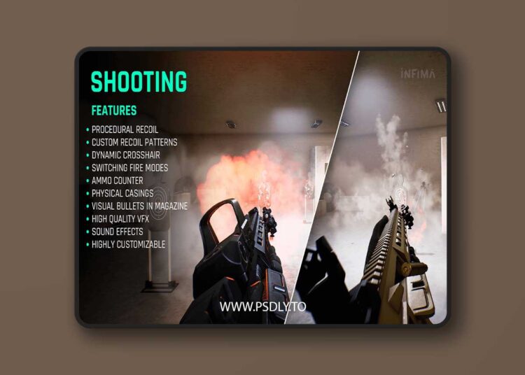 Realistic Assault Rifle FPS Template (5.4) 1 Realistic Assault Rifle FPS Template (5.4)