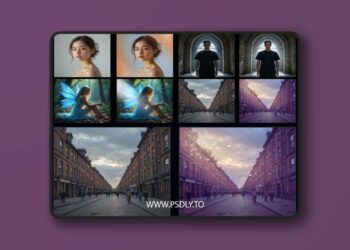 Realistic Light Effect Overlays for Photoshop