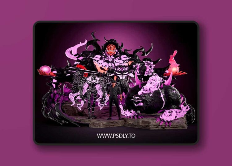 Solo Leveling Diorama – 3D Print 1 Solo Leveling Diorama – 3D Print