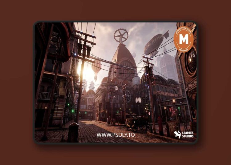 Steampunk - Victorian Environment Megapack ( Modular Steampunk ) (5.3) 1 Steampunk - Victorian Environment Megapack ( Modular Steampunk ) (5.3)